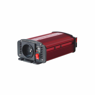 Měnič napětí 12V/230V 300W CZ + USB Geti GPI 312