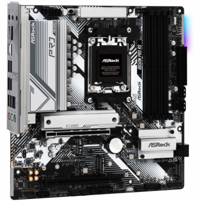 ASRock MB Sc AM5 B650M PRO RS, AMD B650, 4xDDR5, 1xDP, 1x...