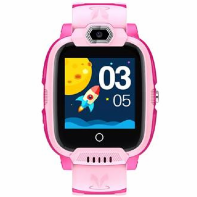 CANYON smart hodinky Jondy KW-44 PINK, 1.44", 4G, GPS tra...