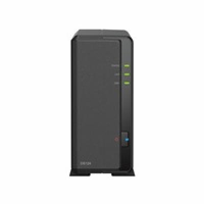 Synology DS124 DiskStation (4C/RealtekRTD1619B/1,7GHz/1GB...