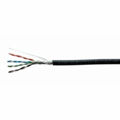 Lynx CS LYNX-SLD-UTP5E-RLX-OUT-BK UTP, Cat5E, drát, PE, F...