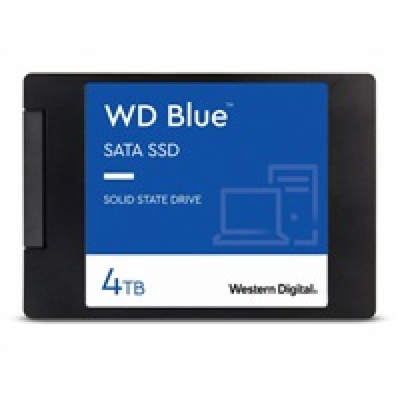 WD BLUE SSD 3D NAND WDS400T3B0A 4TB SATA/600, (R:560, W:5...