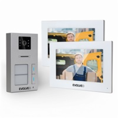 EVOLVEO DoorPhone AP2-2 drátový videotelefon pro dva byty...