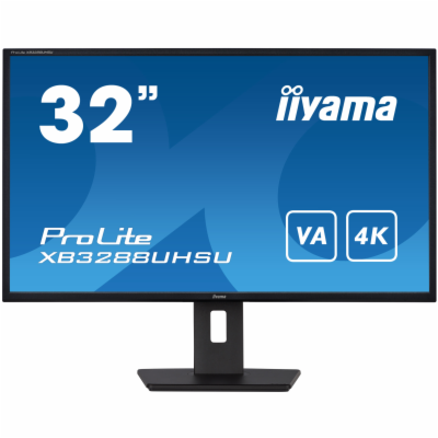 iiyama ProLite/XB3288UHSU-B5/31,5"/VA/4K UHD/60Hz/3ms/Bla...