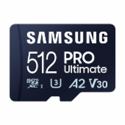 Samsung PRO Ultimate/micro SDXC/512GB/UHS-I U3 / Class 10...