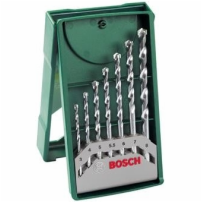 Bosch 7dílná minisada vrtáků do kamene X-Line (2.607.019....