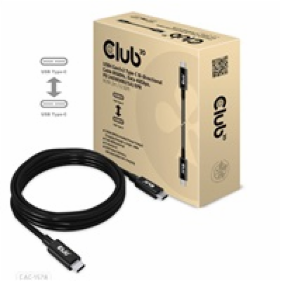 Club3D CAC-1578 USB4.0, USB-C -> USB-C, 40Gbps, PD240W, 2...