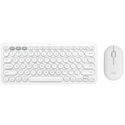 Logitech Pebble 2 Combo - TONAL WHITE - US INT L - 2.4GHZ...