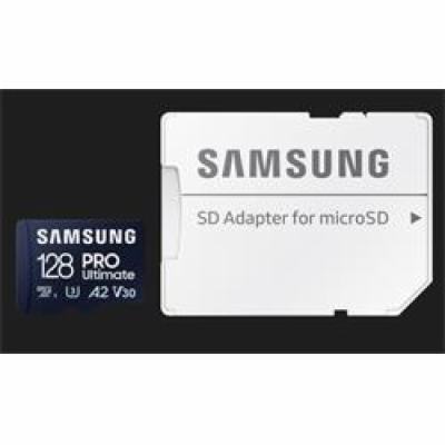 Samsung micro SDXC 128GB PRO Ultimate + SD adaptér