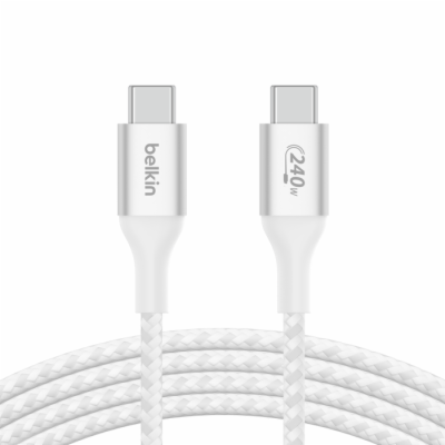 Belkin BOOST CHARGE™ USB-C na USB-C kabel 240W, 2m, bílý ...