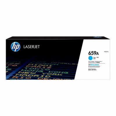 HP 659A Cyan Original LaserJet Toner Cartridge (13,000 pa...