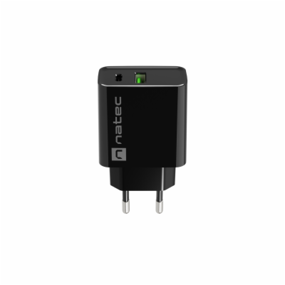 Universální nabíječka Natec RIBERA 20W 1X USB-A + 1X USB-...