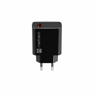 Universální nabíječka Natec RIBERA 18W 1X USB-A, černá