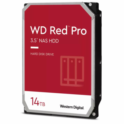 WD RED Pro NAS WD142KFGX 14TB SATAIII/600 512MB cache, 25...