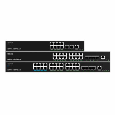 Grandstream GWN7813P Layer 3 Managed Network PoE Switch, ...