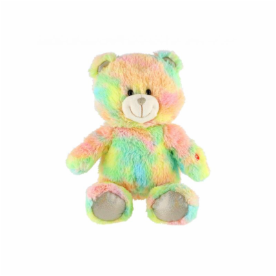 Dětský plyšový medvídek TEDDIES duhový 40cm