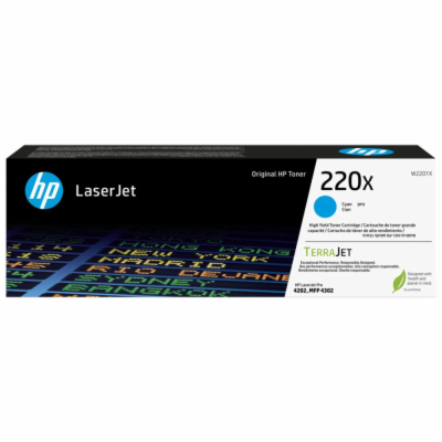 HP Toner 220X LaserJet Cyan