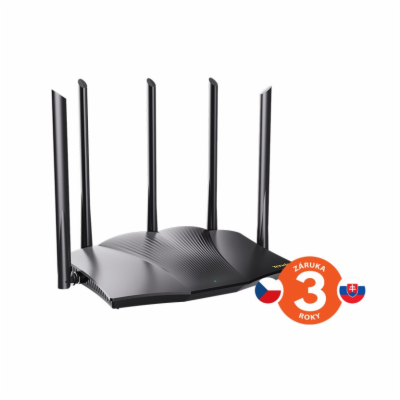 Tenda TX12 Pro AX3000 WiFi6 Router, 1x GWAN, 3x GLAN, IPv...