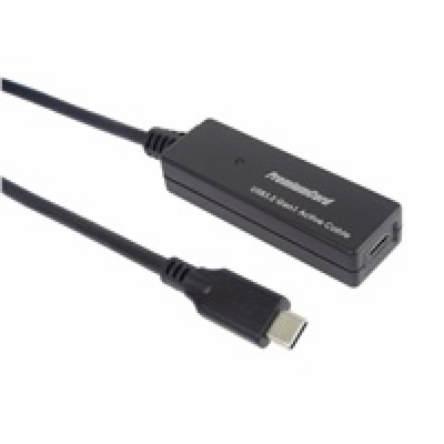 PremiumCord ku31rep10 USB-C repeater a prodlužovací Male-...