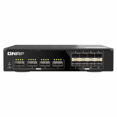 QNAP řízený switch QSW-M7308R-4X (4x 100GbE porty + 8x 25...