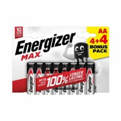 Energizer MAX - Tužka AA/4+4 zdarma