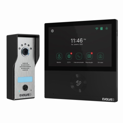 EVOLVEO DoorPhone AHD7, Sada domácího WiFi videotelefonu ...