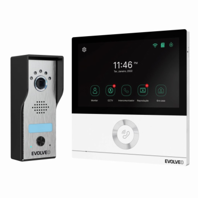 EVOLVEO DoorPhone AHD7, Sada domácího WiFi videotelefonu ...