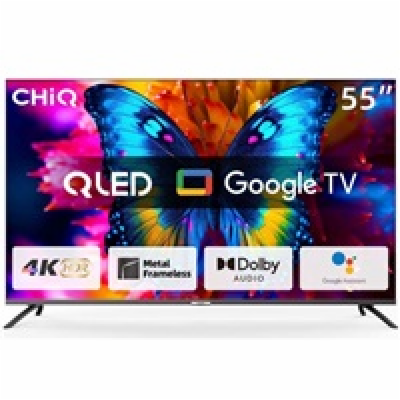 CHiQ U55QM8E TV 55", UHD, QLED, smart, Google TV, dbx-tv,...