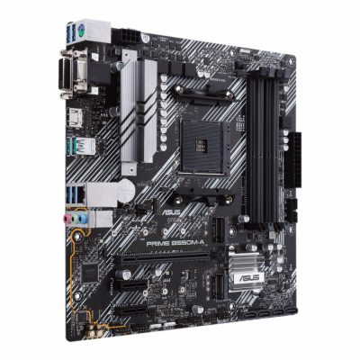 ASUS PRIME B550M-A/CSM, AM4, AMD B550, 4xDDR4, mATX