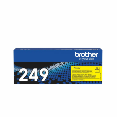 Brother - TN249Y yellow toner (až 4000 stran)