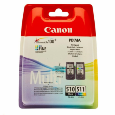 Canon CARTRIDGE PG-510/CL-511 PVP pro PIXMA iP2700, MP230...