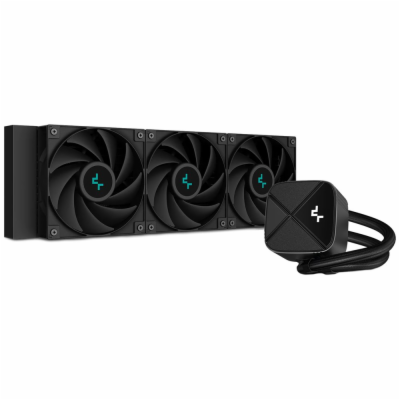 DEEPCOOL vodní chladič LS720S Zero Dark / 3x120 mm fan / ...