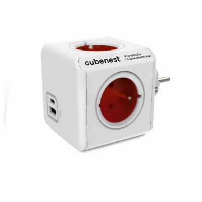 Cubenest Powercube Original USB PD 20W, A+C, 4× zásuvka, ...