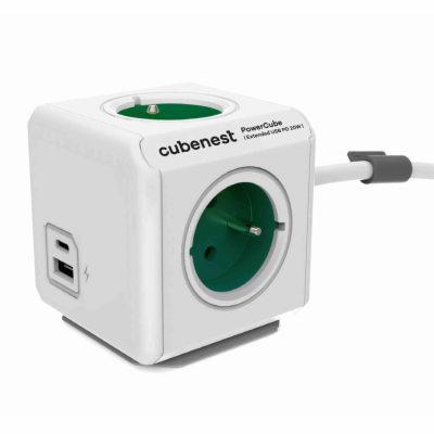 Cubenest Powercube Extended USB PD 20W, A+C, 4× zásuvka, ...