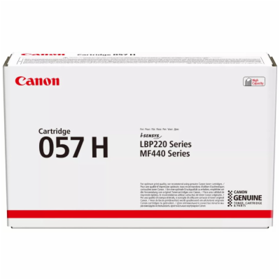 Canon originální toner CRG-057H BK (10 000str) pro Canon ...