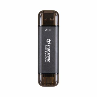 Transcend TS2TESD310C 2TB USB Type-A/USB Type-C 3D NAND f...