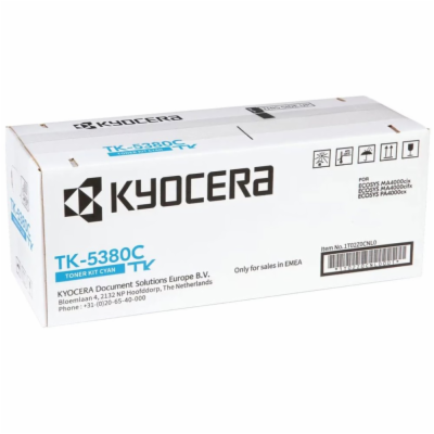 Kyocera toner TK-5380C cyan na 10 000 A4 (při 5% pokrytí)...