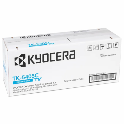 Kyocera toner TK-5405C cyan (10 000 A4 stran @ 5%)  pro T...