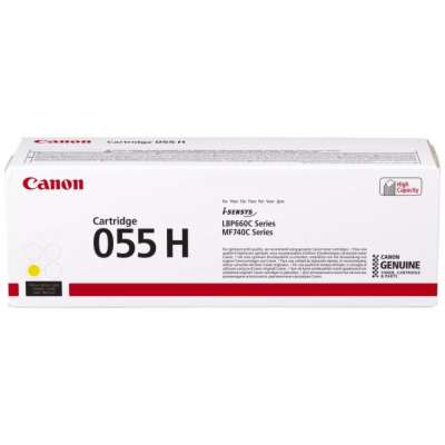 Canon originální toner CRG-055HY (žlutý, 5900str.) pro Ca...