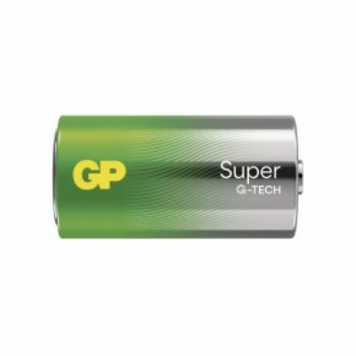 Baterie C (R14) alkalická GP Super 2ks / shrink