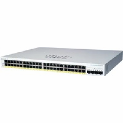 Cisco switch CBS220-48FP-4X (48xGbE,4xSFP+,48xPoE+,740W) ...