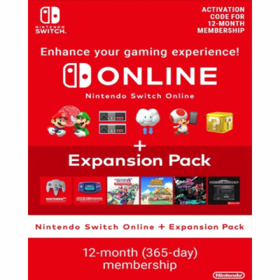 ESD Nintendo Switch Online 365 Dní Individual Memb