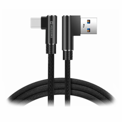 Swissten textilní datový kabel Arcade USB / USB-C 1,2 M /...