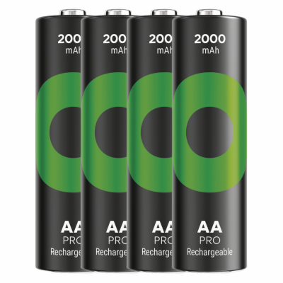 GP Nabíjecí bat. ReCyko Pro AA (HR6) 2000mAh - 4ks