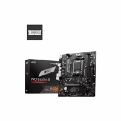 MSI MB Sc AM5 PRO B650M-B, AMD B650, 2xDDR5, 1xHDMI, 1xVG...