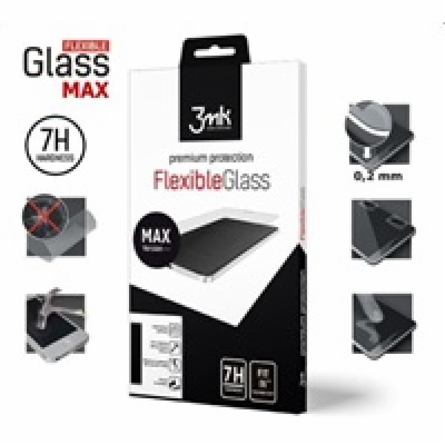 3mk hybridní sklo FlexibleGlass Max pro Apple iPhone X, č...