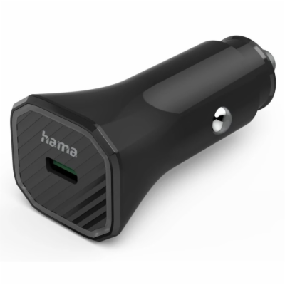 HAMA Eco rychlá USB nabíječka do vozidla, USB-C PD/QC 25 ...