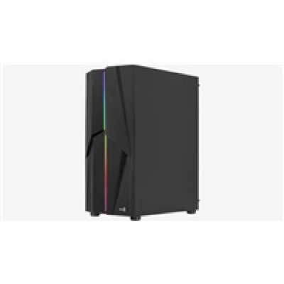 AEROCOOL skříň Mecha, Mid tower, 2x USB 3.0, 2x audio, be...