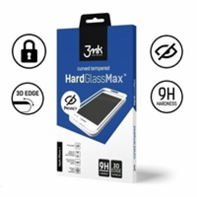 3mk tvrzené sklo HardGlass MAX Privacy pro Apple iPhone 1...