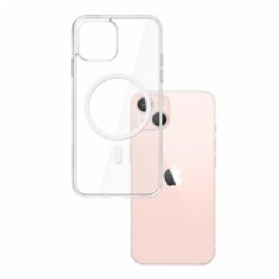 3mk ochranný kryt MagCase pro Apple iPhone 15, čirá